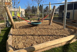 Die Kita Marta verschönert und belebt ihren Außenbereich