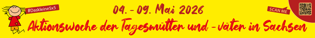 Aktionswoche der Kindertagespflege 2026 in Dresden