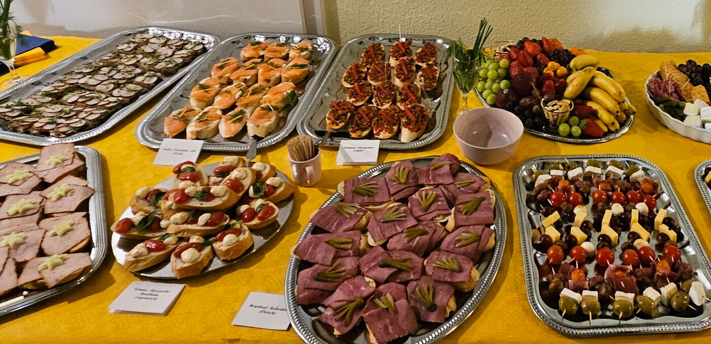 Buffet Betriebsjubiläen Malwina