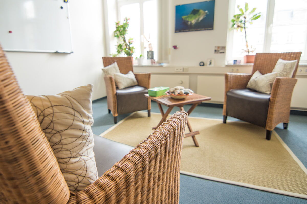 Beratungszimmer in der Beratungsstelle auf der Königsbrücker Straße 37