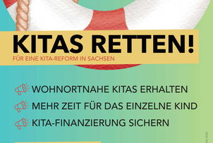Kitas Retten: Kundgebung am 24. Juni 2026 vor dem Sächsischen Landtag