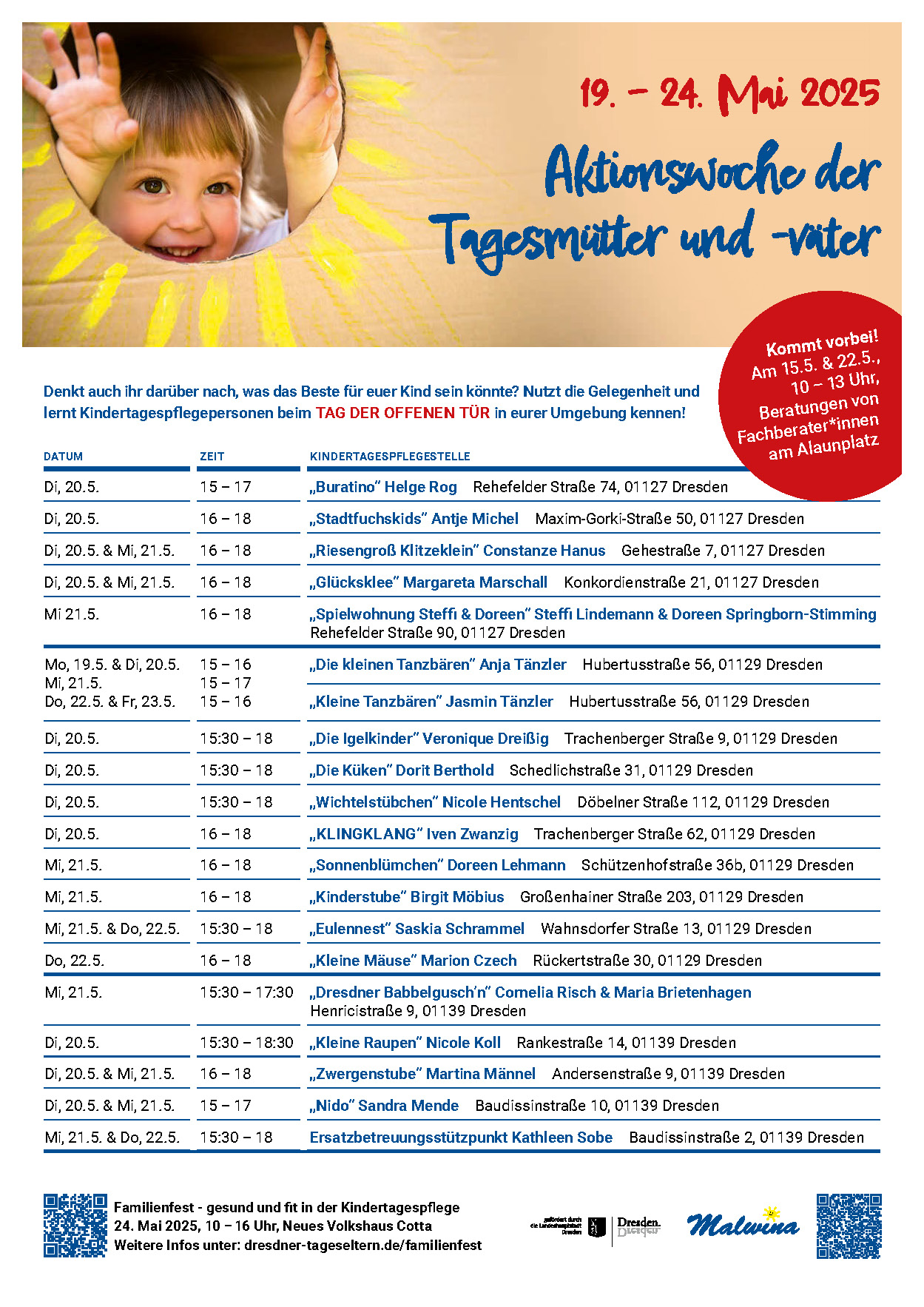 Aktionswoche-Plakat Pieschen