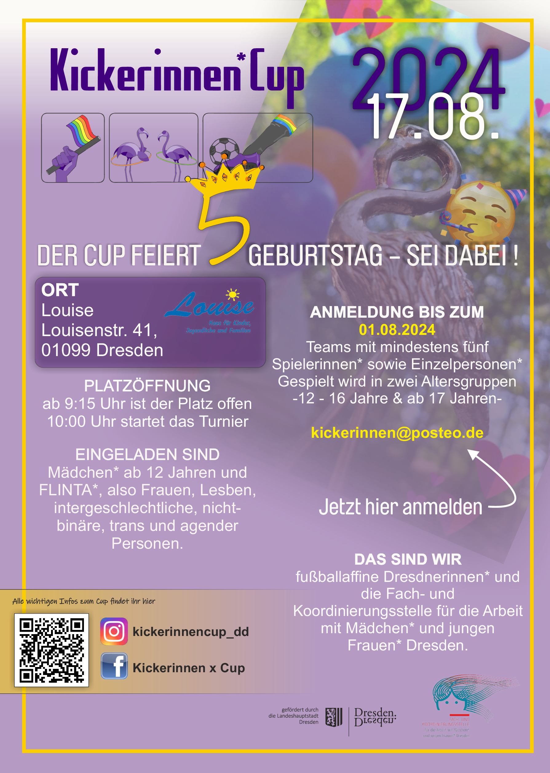 Plakat KickerinnenCup